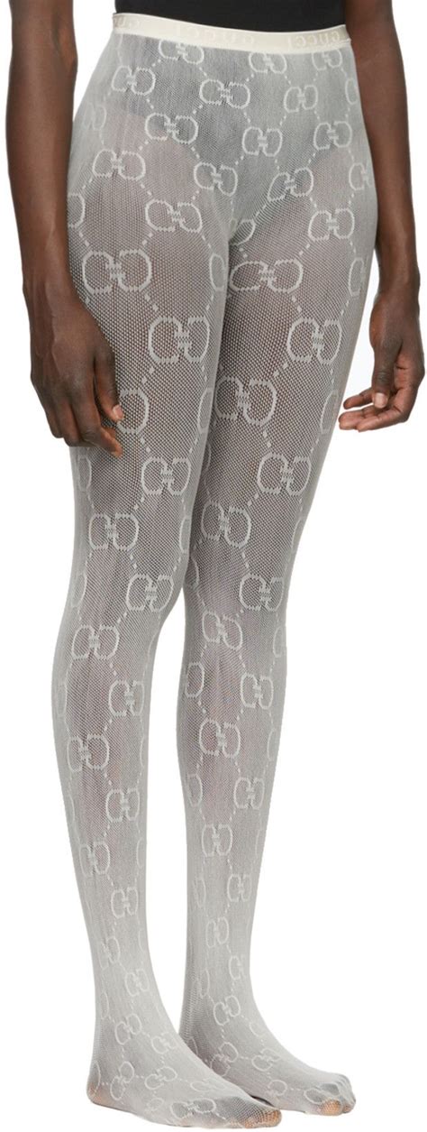 gucci white gg tights|gucci tights poshmark.